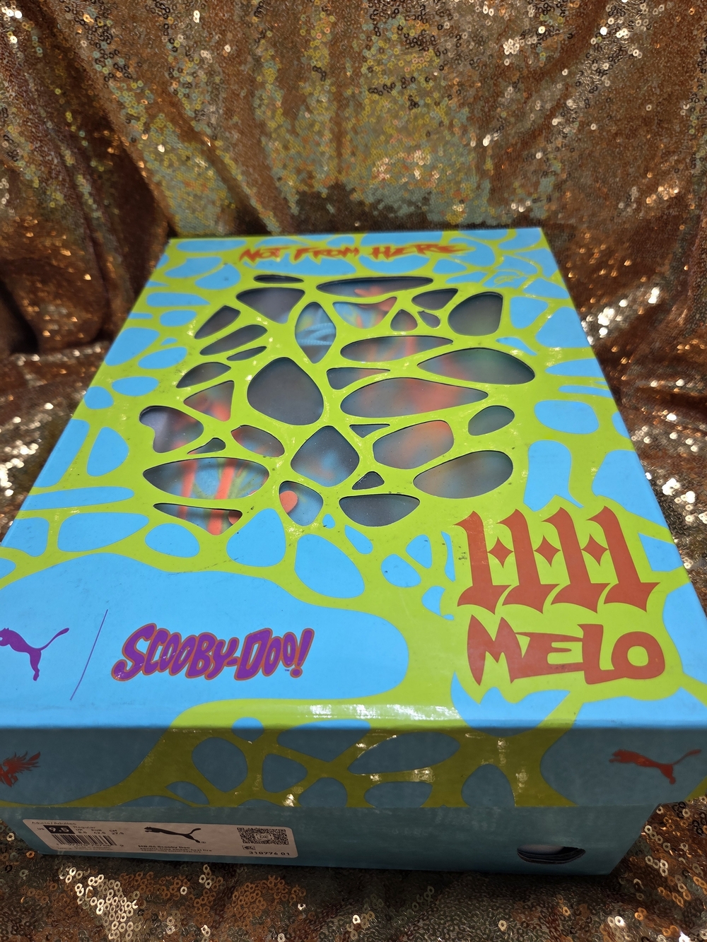 Puma Scooby-Doo Collector Box - Turquoise & Lime Accents - Picture 4 of 11